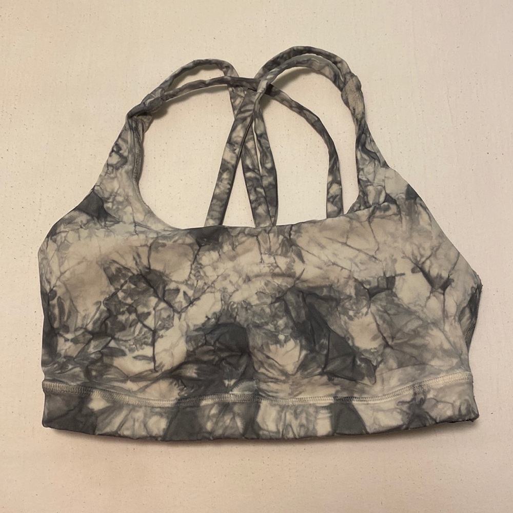 Lululemon marble sports bra